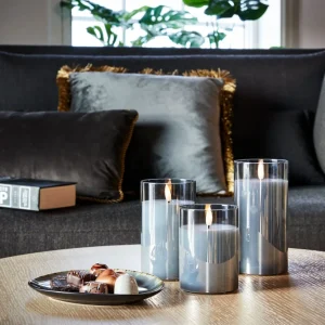 Ambience ljus med glas 15 cm