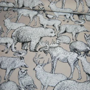 Skogens djur jacquard