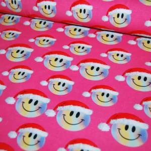 Smiley Santa trikå (fler färger)