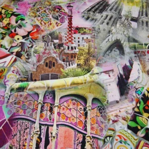 Carnevale viskostrikå (fler färger)