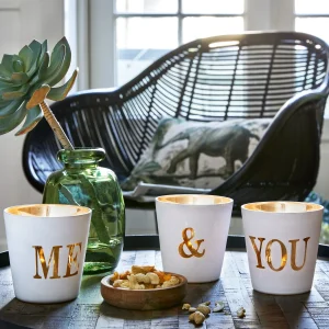 You & Me värmeljuslykta set á 3