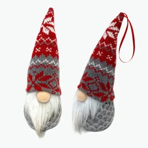 Santa Lights röd sittende 2 st