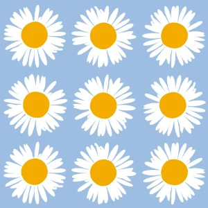 Servetter - Marimekko Auringonkukka Blue