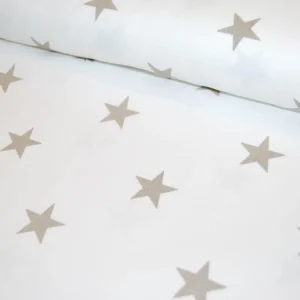 Stjärnor bomullstyg (fler färger) säljs per meter