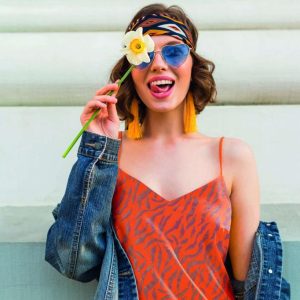 Danstyg Tiger folietrikå (fler färger)