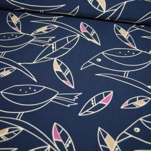 Birds viskospoplin (fler färger)