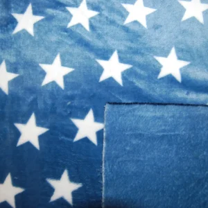 Stjärnor vändbar korallfleece (fler färger)