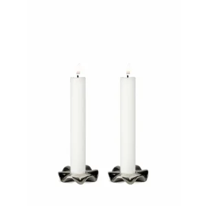 Signe ljusstake, 2-pack Silver