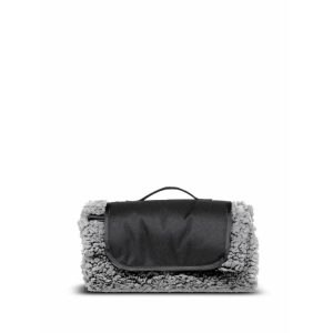 Pläd/sittunderlag Grå