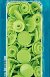 Nittryckknappar Cirkel plast (fler färger)