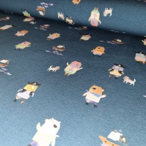 Pirate animals digitalt tryck (fler färger)