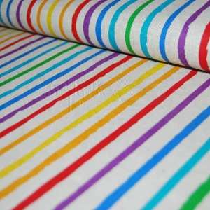 Regnbågsränder linneliknande