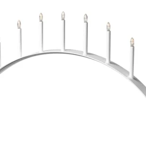 Spica Bow Adventsljusstake 9 LED