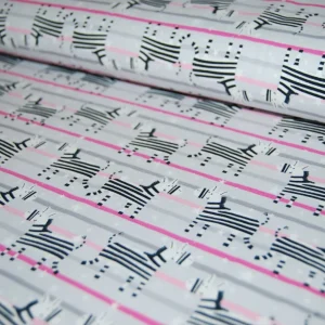 Zebrarand digitalt tryck