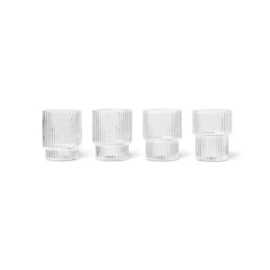 Ripple Small Glasses Set Of 4