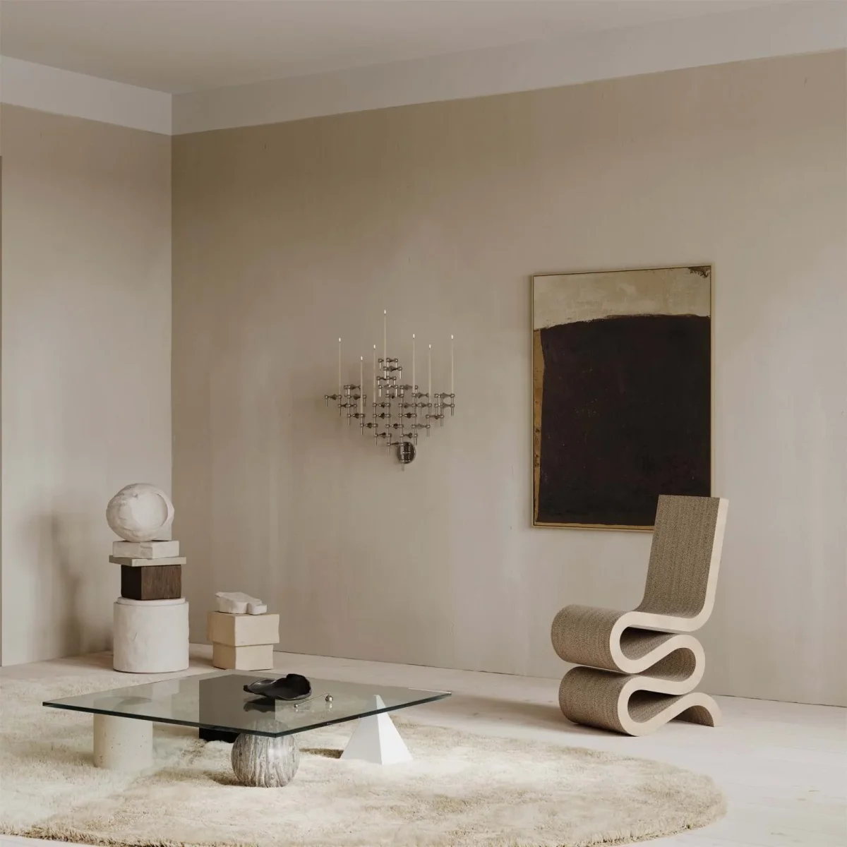 Stoff Nagel Wall Hanger - Bild 3