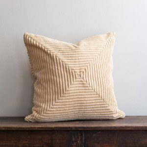 Square kudde beige
