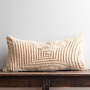 Square kudde beige