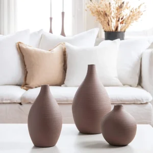Shapes dusty pink vas stor H: 30 cm